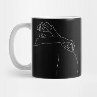 lovers embrace Mug